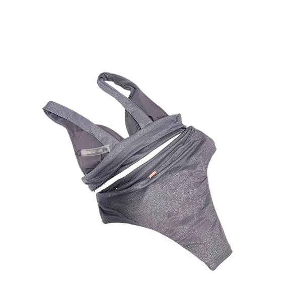 Raisins Island Swim 2 piece Set Metallic Size  Small - Picture 5 of 5